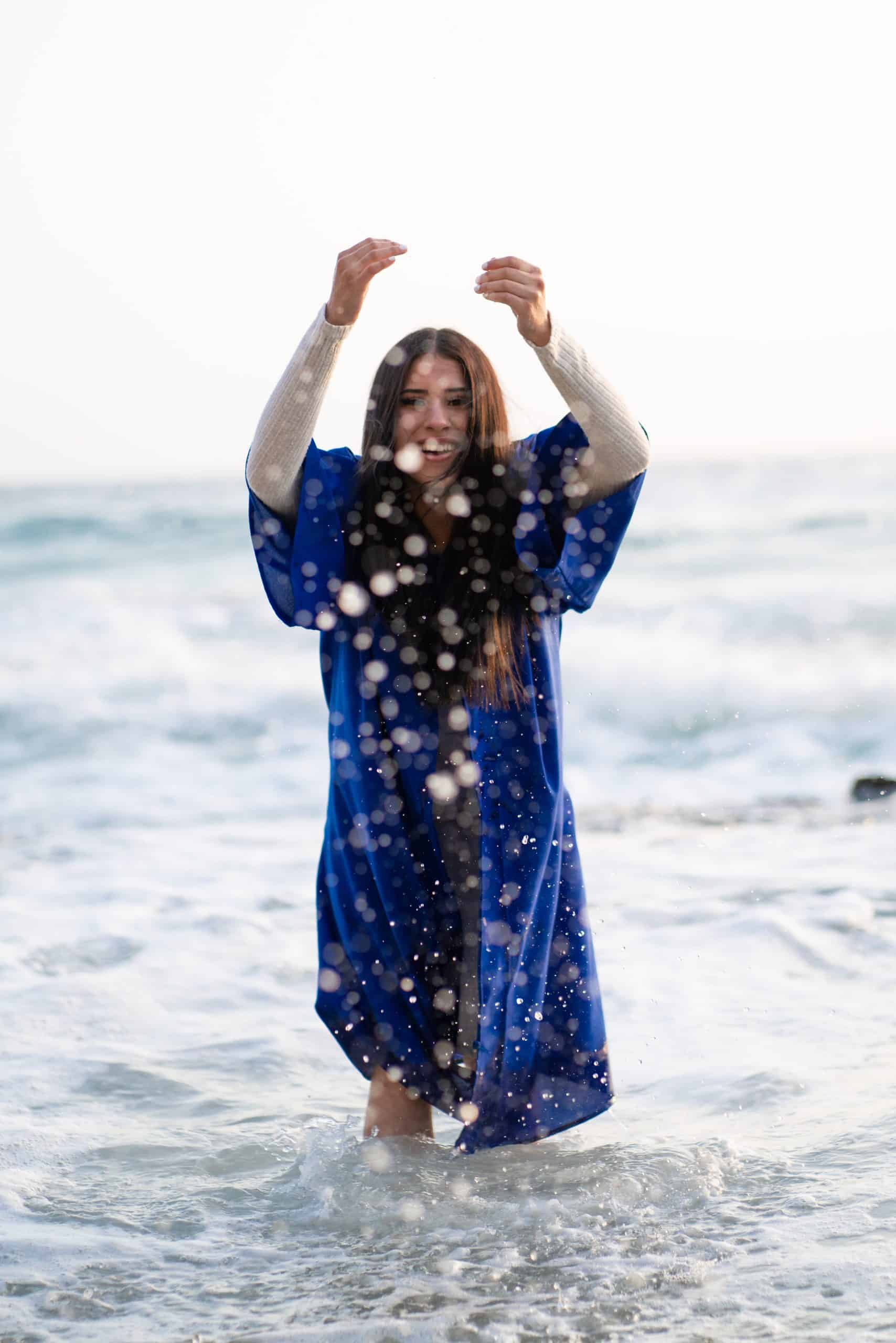 Family portraits at Crystal Cove